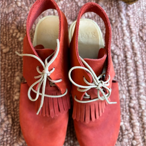 Poppy red Bryr Clogs size 37 - Picture 4 of 13